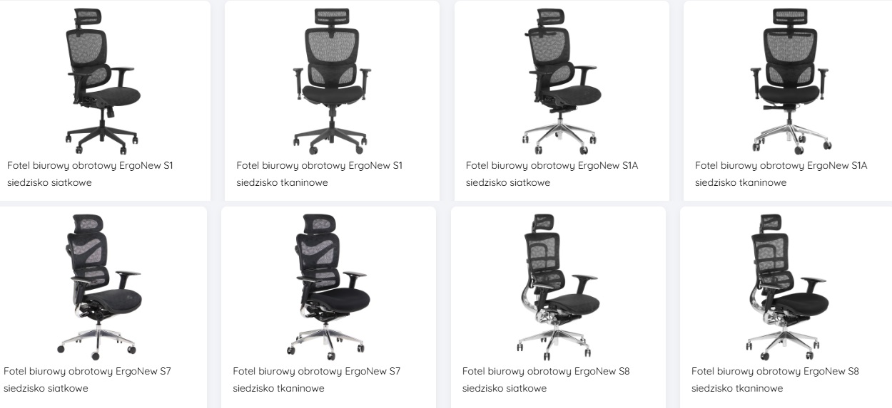 Fotel biurowy ERGOLUX: Ergonomia, komfort, funkcjonalność i styl