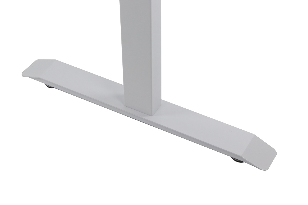 Stelaż UT04-2T/W z elektryczną regulacją w zakresie 70,5-118 cm, 2 silniki/2 segmentowa kolumna, kolor biały