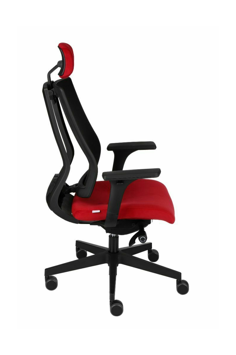 Fotel biurowy MAXPRO BS HD black/chrome