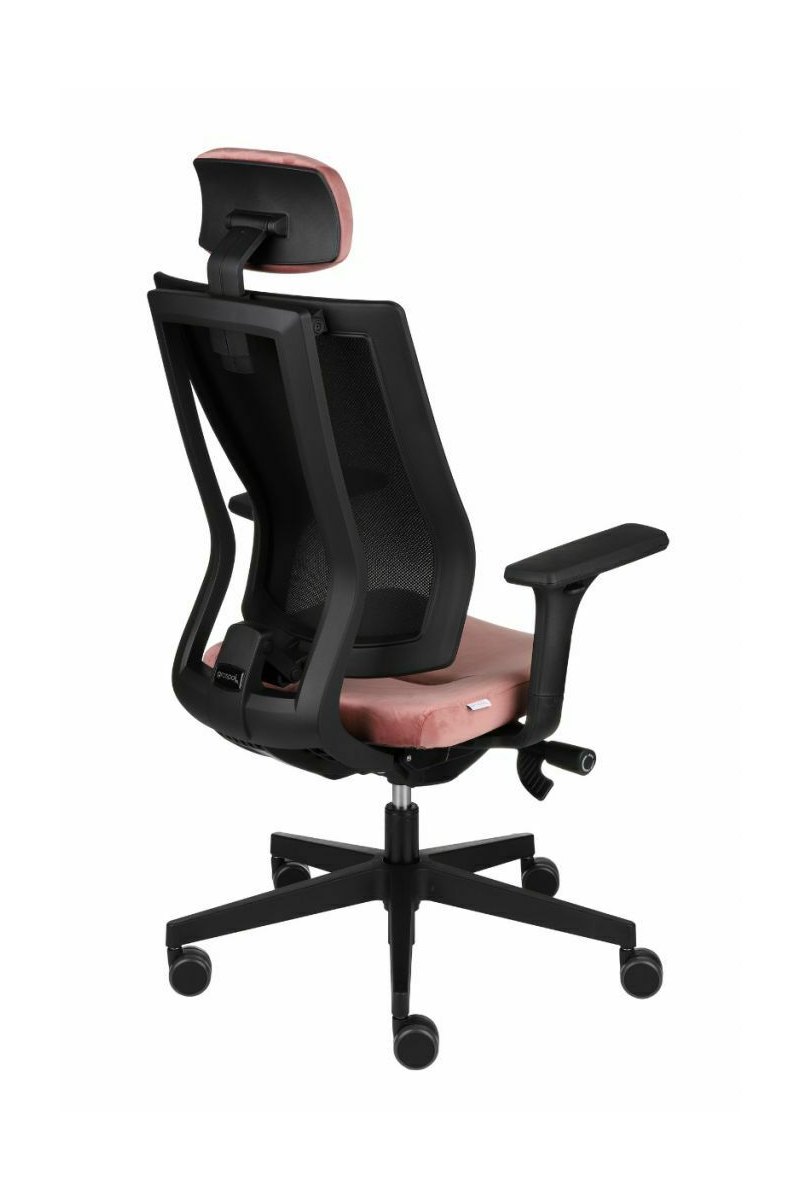 Fotel biurowy MAXPRO BS HD black/chrome