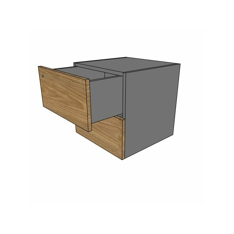 Szafka podwieszana HX002 do biurka z szufladami - 43x43x45h
