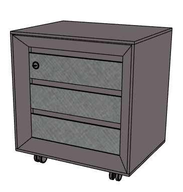 Kontener CHEVRON CN5/ 54,5x55x57h