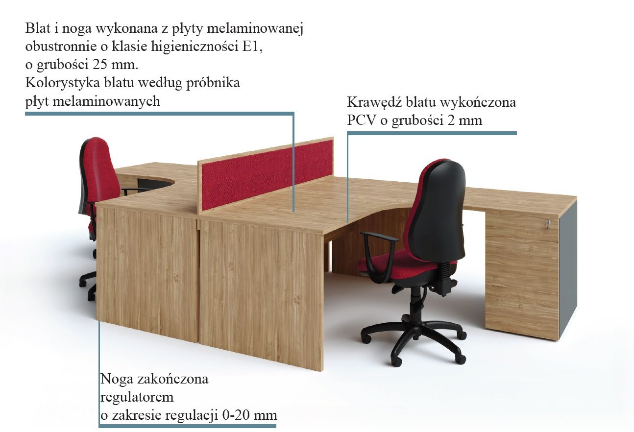 Biurko WOOD opis
