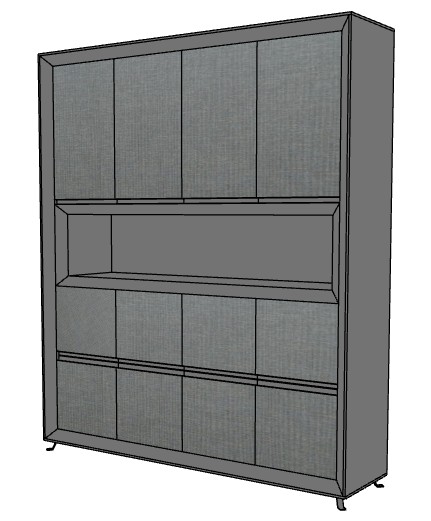 Szafa CHEVRON CN12/ 170x40x200h