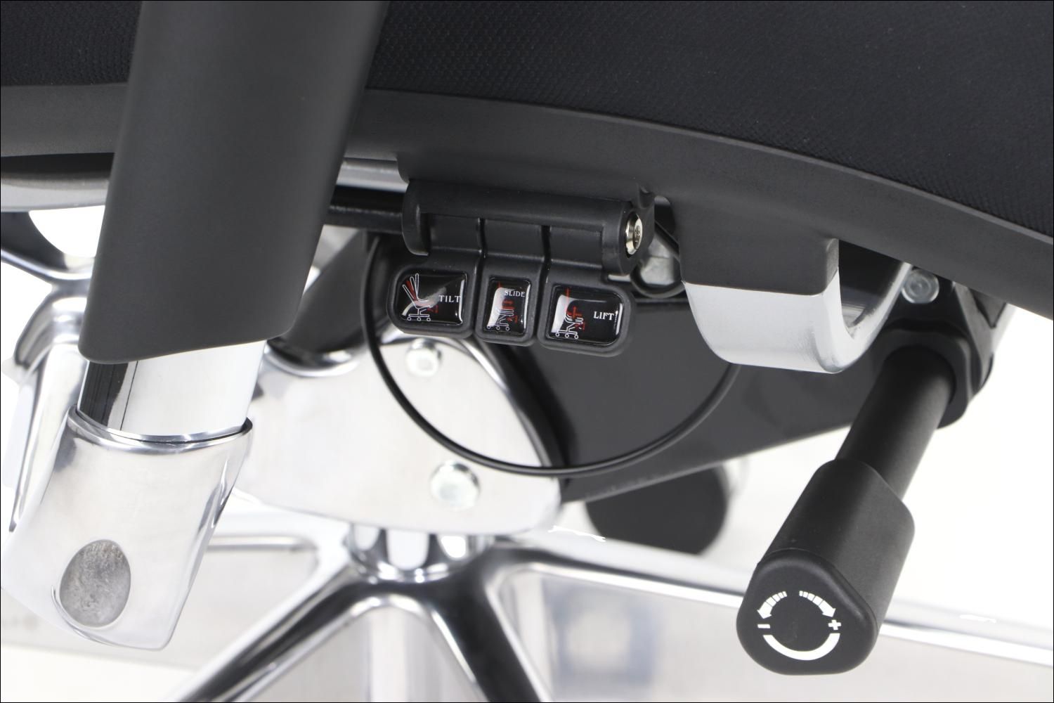 ErgoNew S8-2 Fotel biurowy obrotowy siedzisko tkaninowe