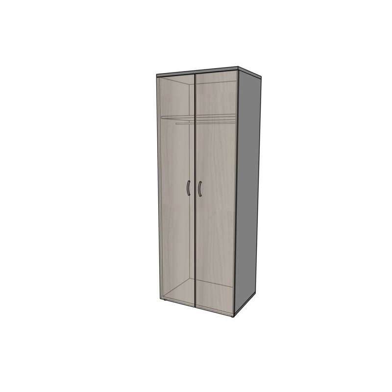 Szafa ubraniowa PS06W 80X60X220H
