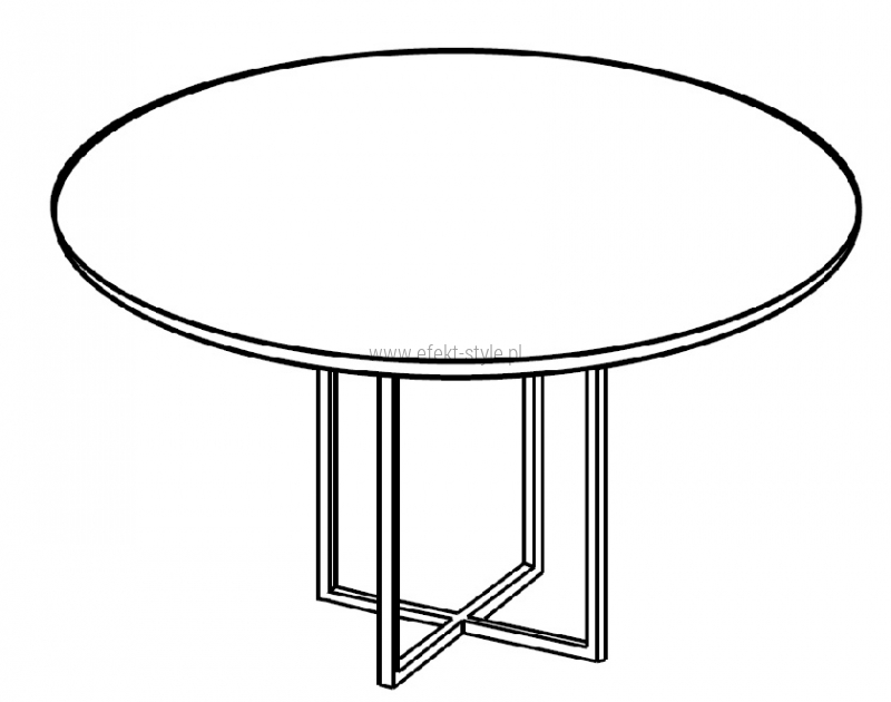 Stolik okolicznościowy HX6502 - fi65x65h