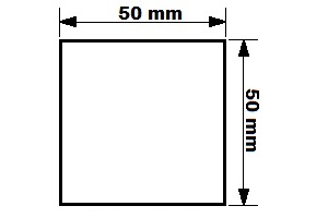 noga kwadrat - 5x5 DOSTĘPNE do 10 dni
