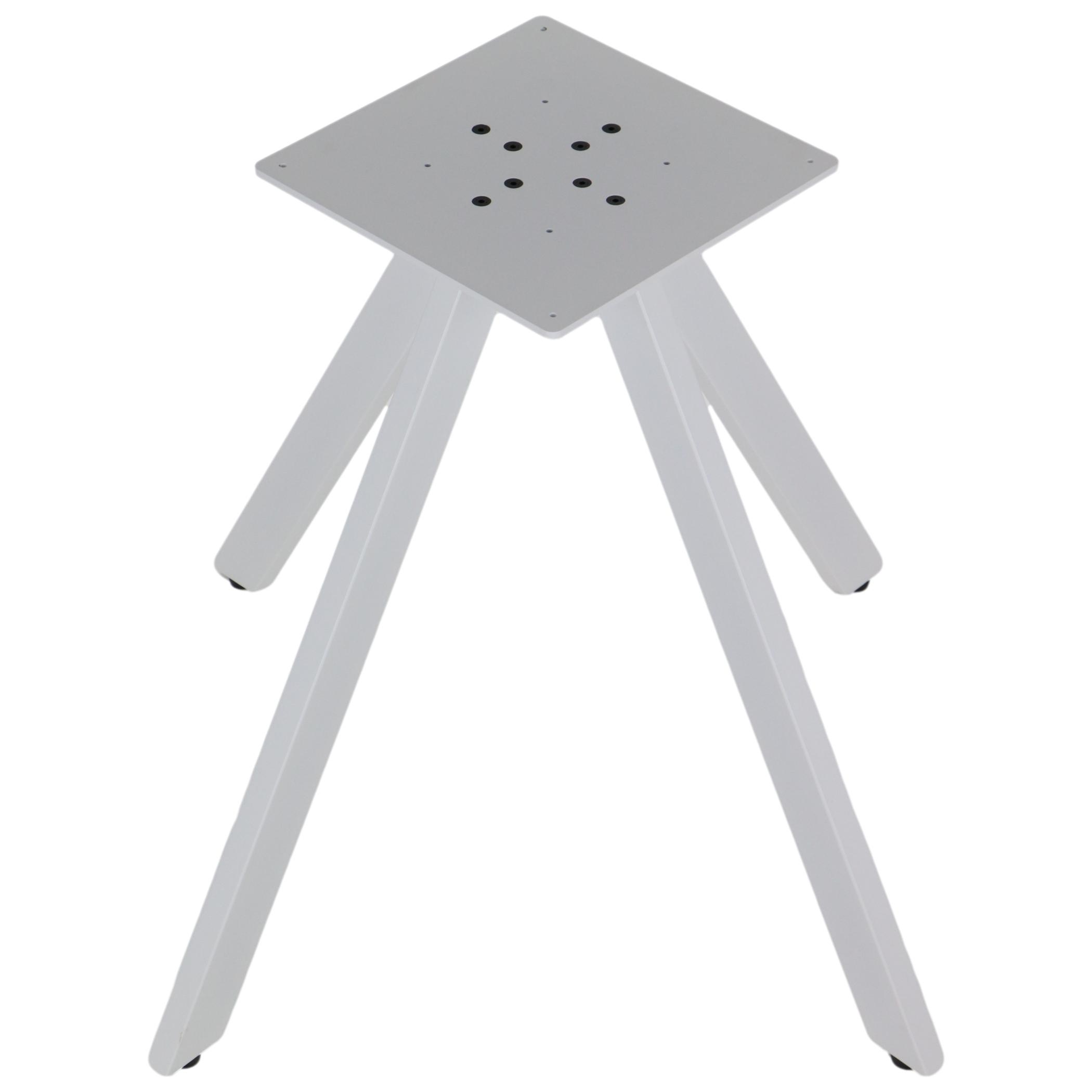 NY-B007/W Podstawa do stolika biała, wysokość 72,5 cm