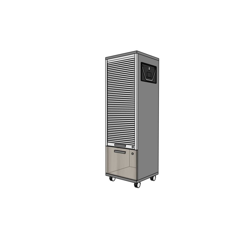 Szafka mobilna TORO TS60 żaluzja 43x43x140h