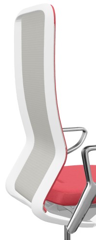 Fotel ergonomiczny sędziowski i gabinetowy wysoki YouTEAM bez zagłówka