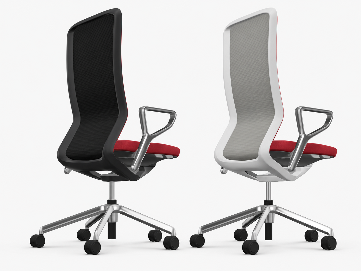 Fotel ergonomiczny sędziowski i gabinetowy wysoki YouTEAM bez zagłówka
