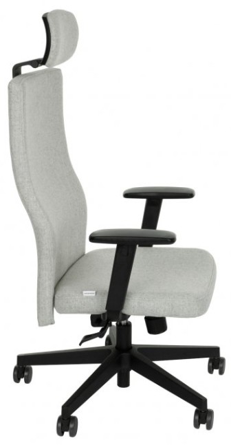 TEAM PLUS HD B BLACK Fotel biurowy