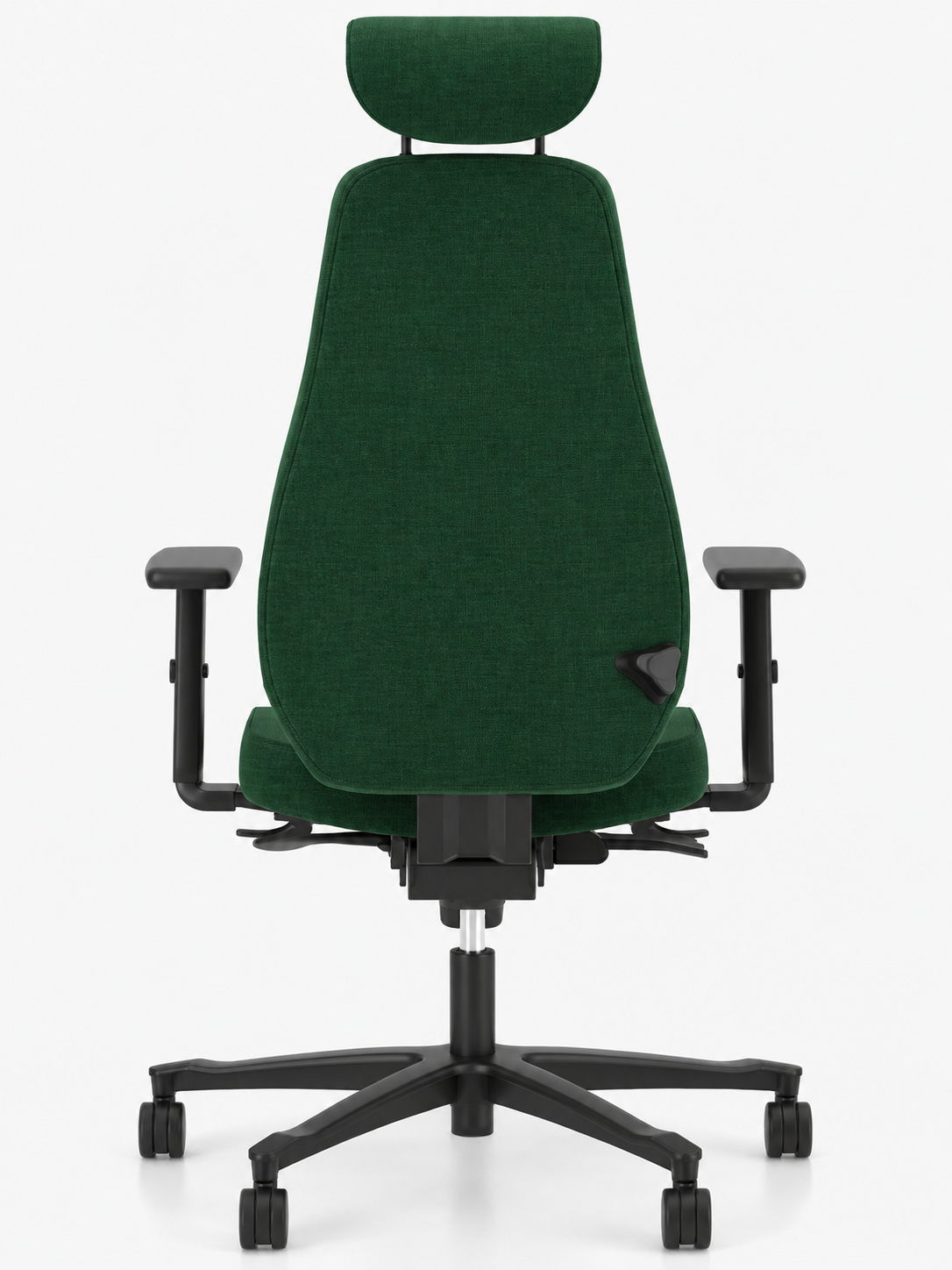 Fotel ergonomiczny sędziowski i gabinetowy wysoki Bjarg z zagłówkiem
