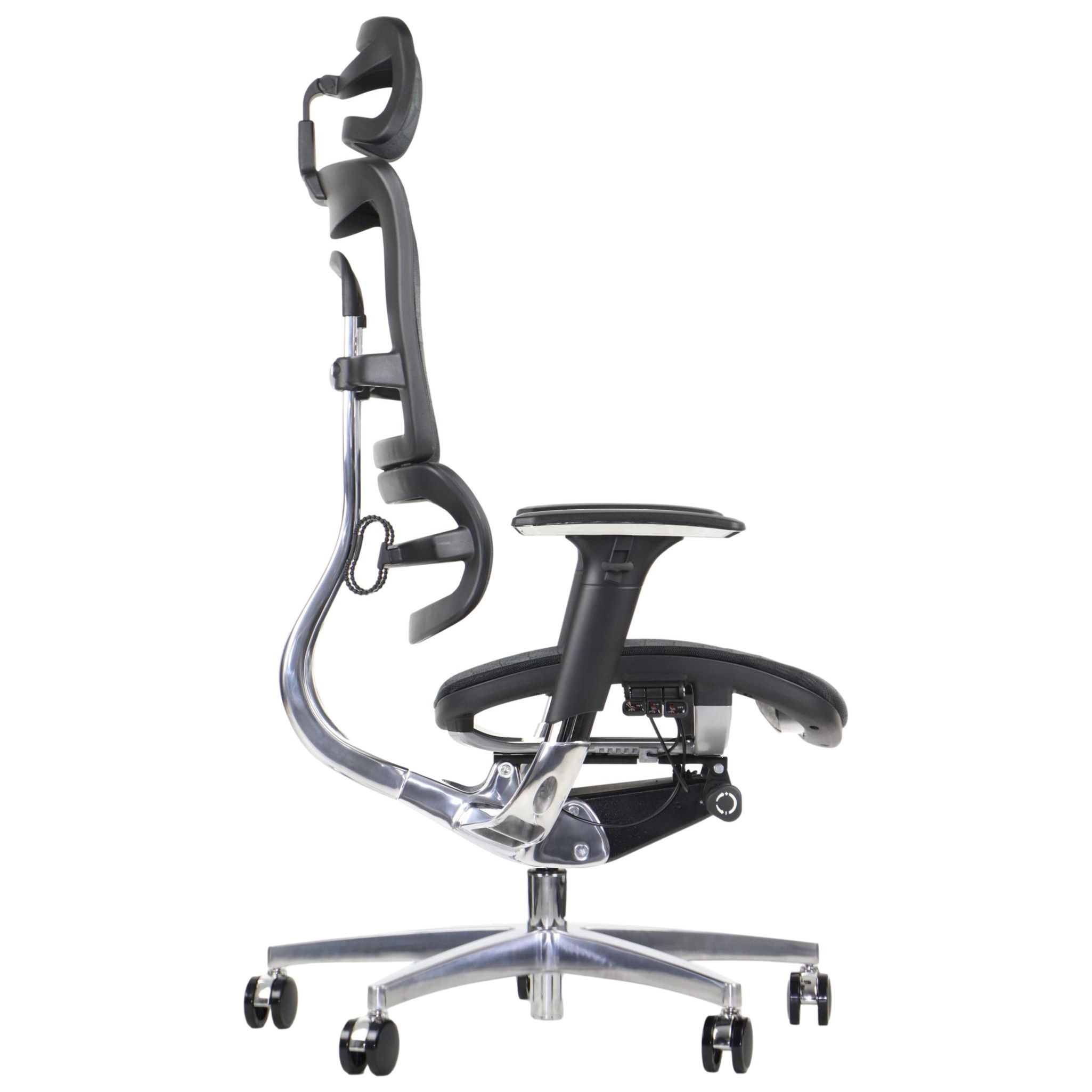 ErgoNew S8-2 Fotel biurowy obrotowy siedzisko tkaninowe