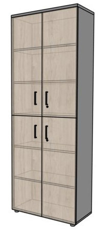 Szafa biurowa RGW4 - 4 drzwiowa 80x40x220h