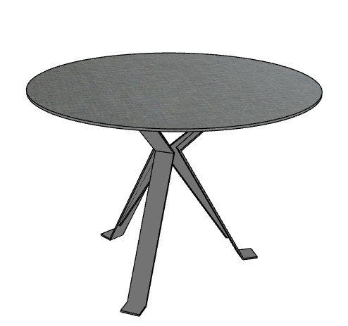Stolik okolicznościowy CHEVRON CN14/fi 100x75h