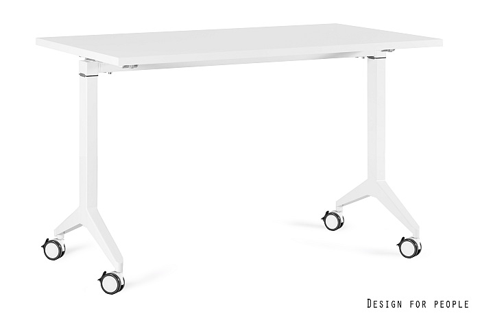 YUMI S-YZ-02 Stół stelaż biały, blat 120X70 cm kolor BIAŁY