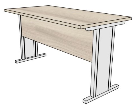 Biurko PRIMUS PB44M 140x70x75h