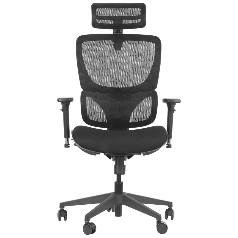 ErgoNew S1 Fotel biurowy obrotowy siedzisko tkaninowe