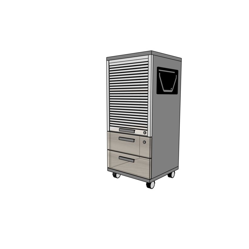 Szafka mobilna TORO TS58 żaluzja 43x43x100h