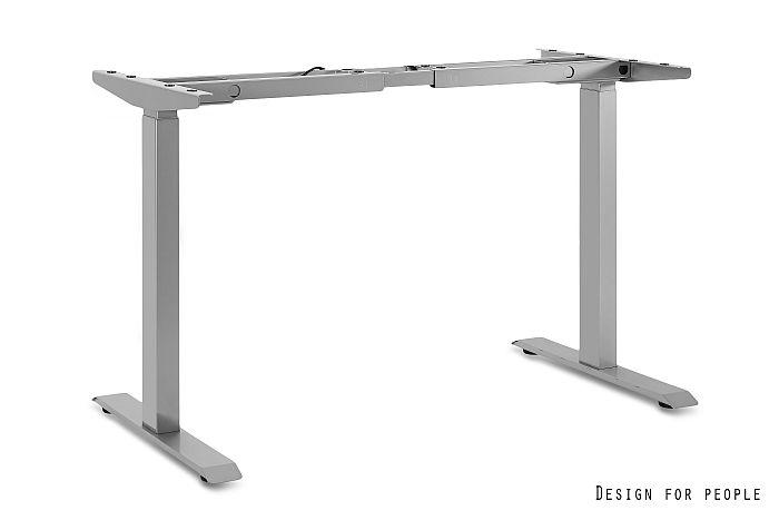 ASTRA Stelaż z elektryczną regulacją wysokości w zakresie 72-120 cm, kolor szary