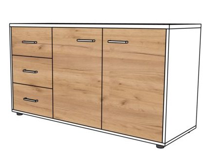 Szafka CLASSIC CSK1 140x50x76h