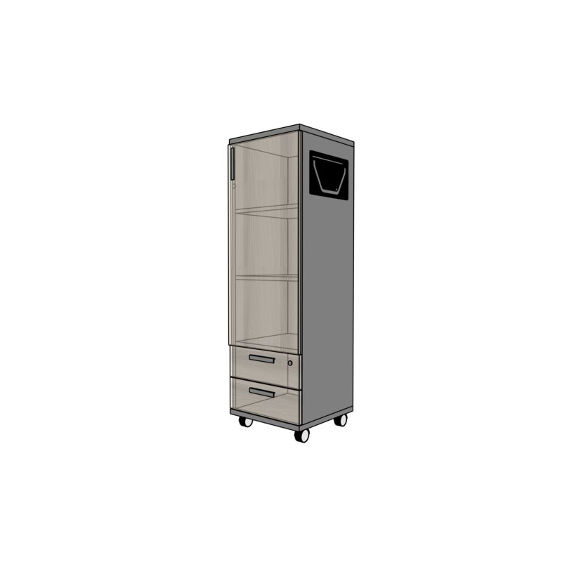 Szafka mobilna TORO TS61 43x43x140h
