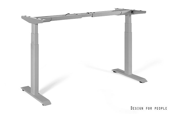 ACTIVE I Stelaż z elektryczną regulacją wysokości w zakresie 60-128 cm, kolor szary