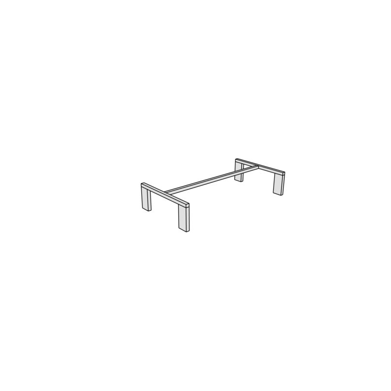 Cokół metalowy do regału NEXT CM5 80x40x15h