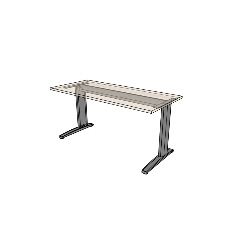Biurko pracownicze TORO TP0187- 180x70x75h