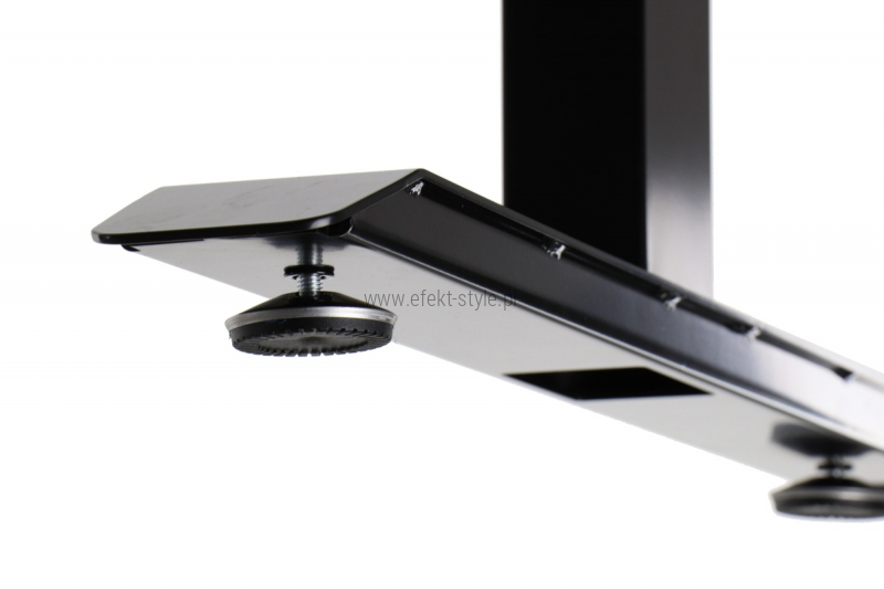 Stelaż UT04-2T/B z elektryczną regulacją w zakresie 70,5-118 cm, 2 silniki/2 segmentowa kolumna, kolor czarny