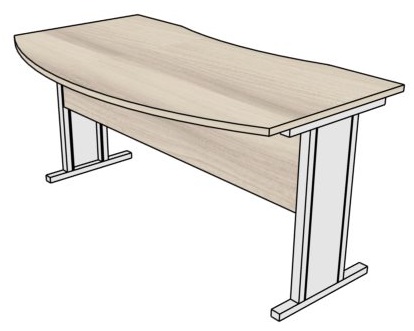 Biurko PRIMUS PB40M/90 160x90x75h