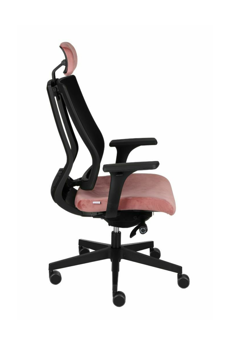 Fotel biurowy MAXPRO BS HD black/chrome