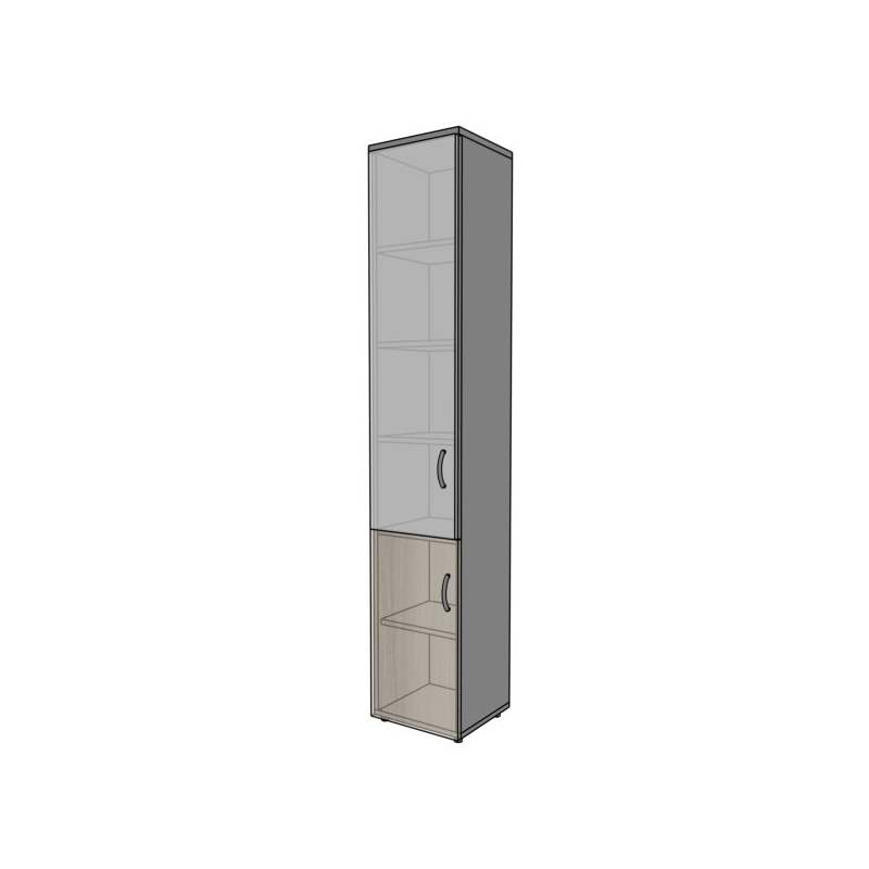 Szafa biurowa PS10W 40X39X220H ze szkłem