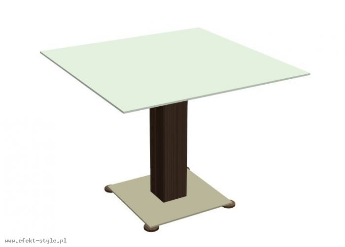 Stolik z blatem szklanym LINUS L0907 - 80x80x70h