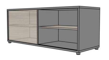 Pomocnik podporowy EVP21 160x55x62,7h