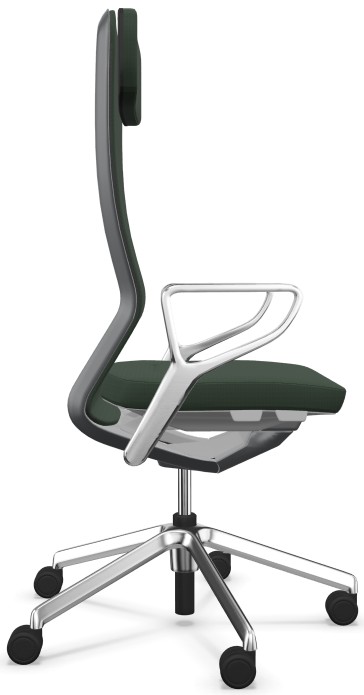 Fotel ergonomiczny sędziowski i gabinetowy wysoki YouTEAM z zagłówkiem