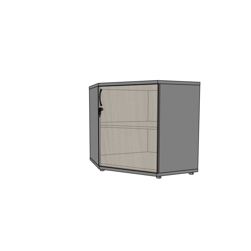 Szafa biurowa narożna PS32 66X66X75H