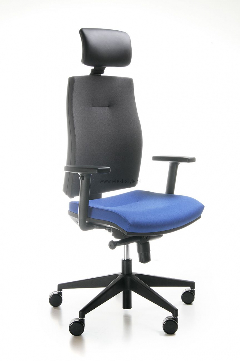 CORR black CJ 103 Fotel Biurowy z zagłówkiem