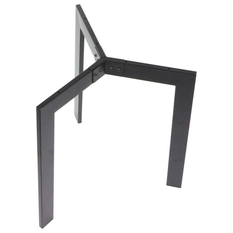 Stelaż metalowy do stolika NY-HF04B średnica FI 80 wysokość 72,5 cm, kolor czarny