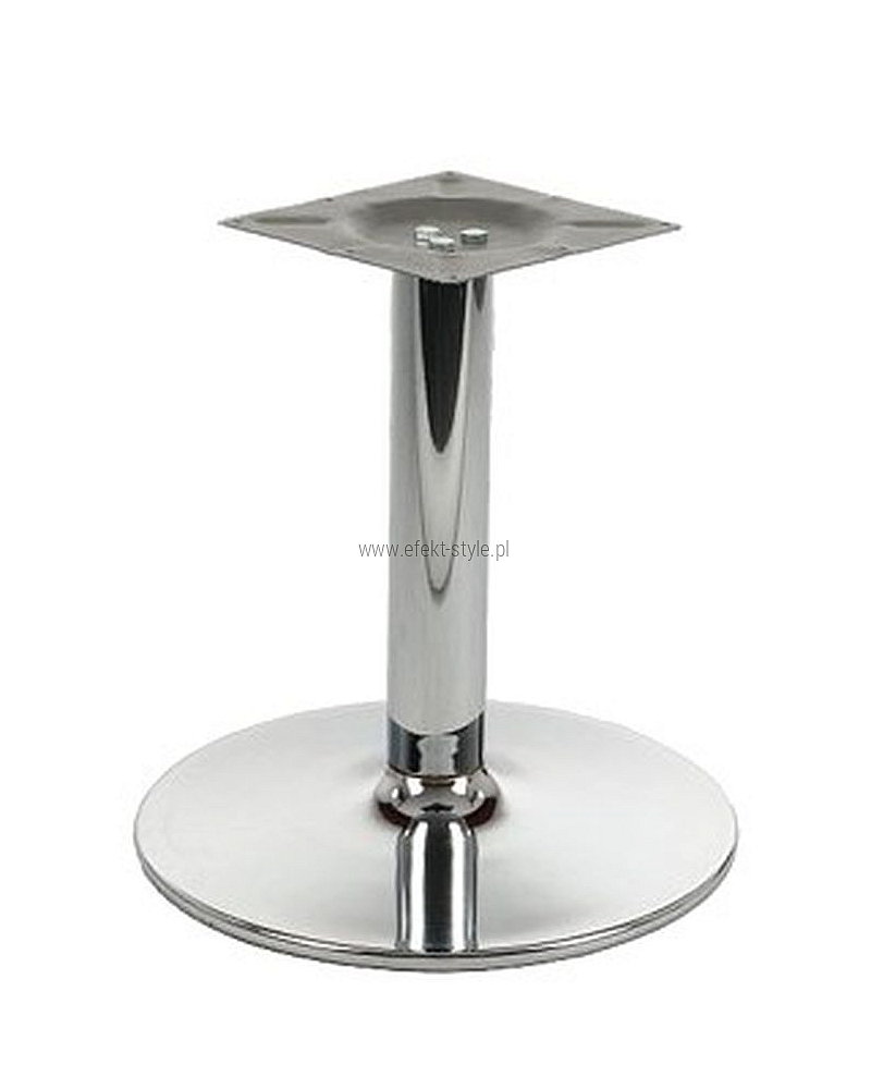 Podstawa do stolika B005 CHROM wysokość 72,5 cm fi 46 cm
