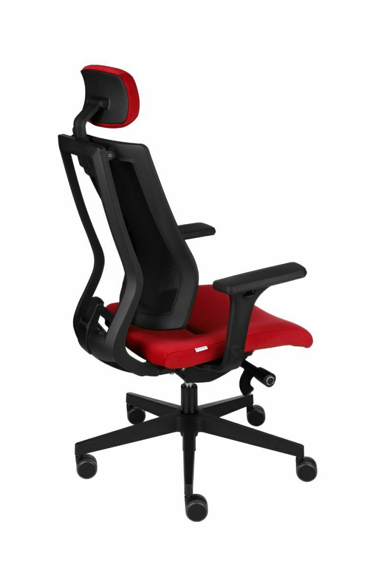 Fotel biurowy MAXPRO BS HD black/chrome