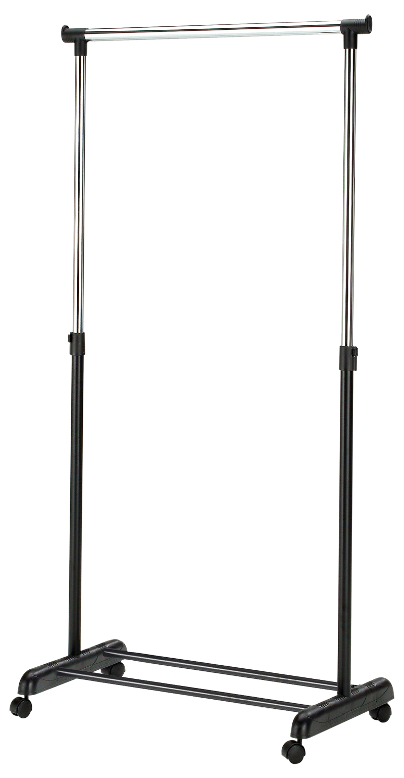 Wieszak WU-8 czarny mobilny