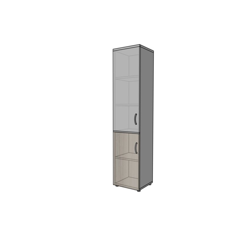Szafa biurowa PS10 40X39X183H ze szklem