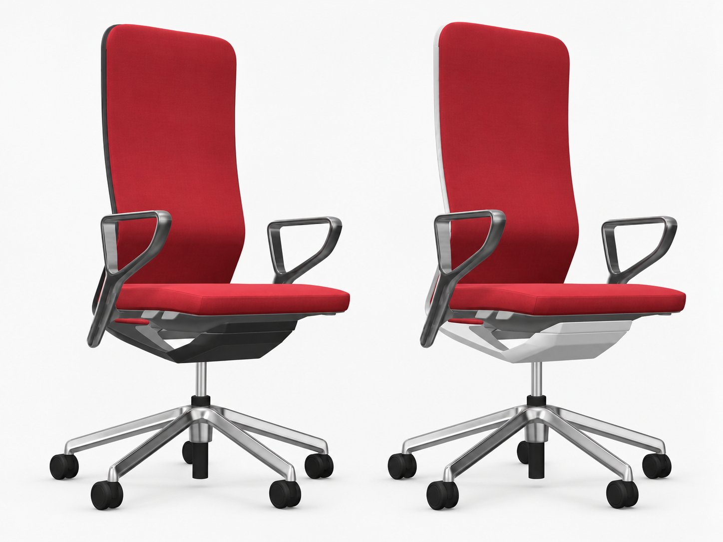Fotel ergonomiczny sędziowski i gabinetowy wysoki YouTEAM bez zagłówka