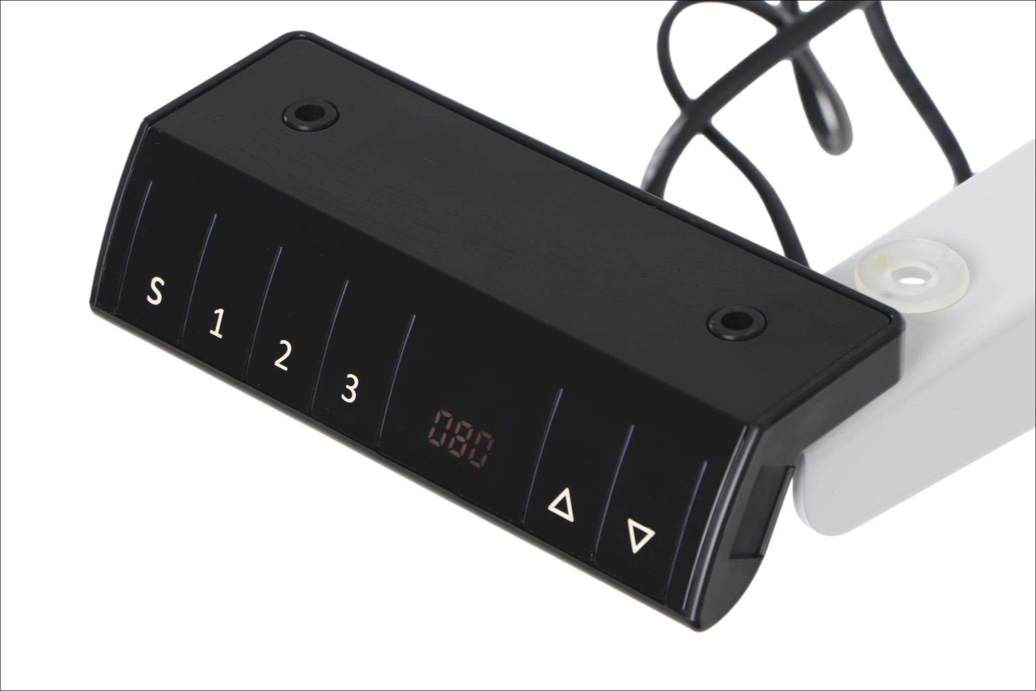 Stelaż UT04E-2T/W z elektryczną regulacją wysokości w zakresie 71-118 cm; 2-silnikowy, kolor biały