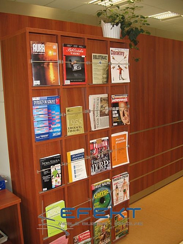Meble biurowe- wyposażenie Biblioteki w Głogowie