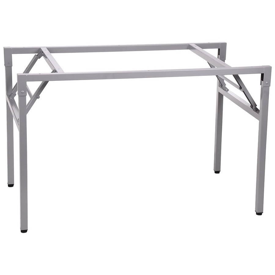 Stelaż składany do stołu i biurka EF-24/A-P - aluminium - 116x66 cm 