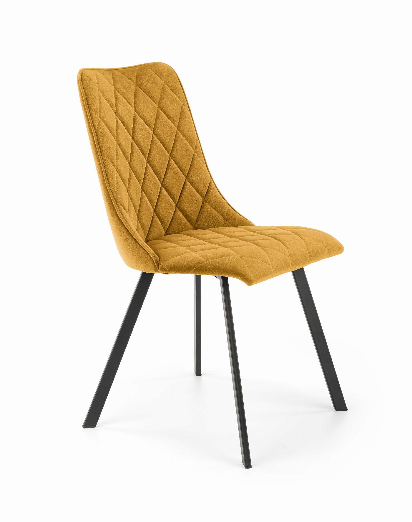 K450 krzesło musztardowy (1p=4szt)